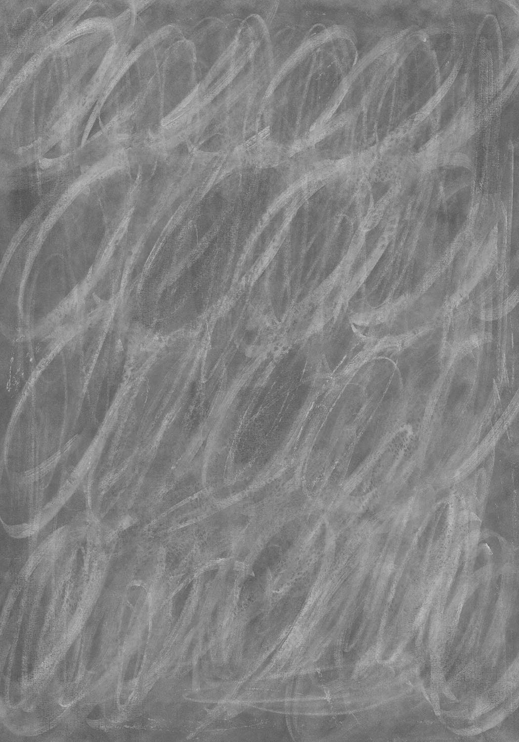 Chalkboard scribbles poster
