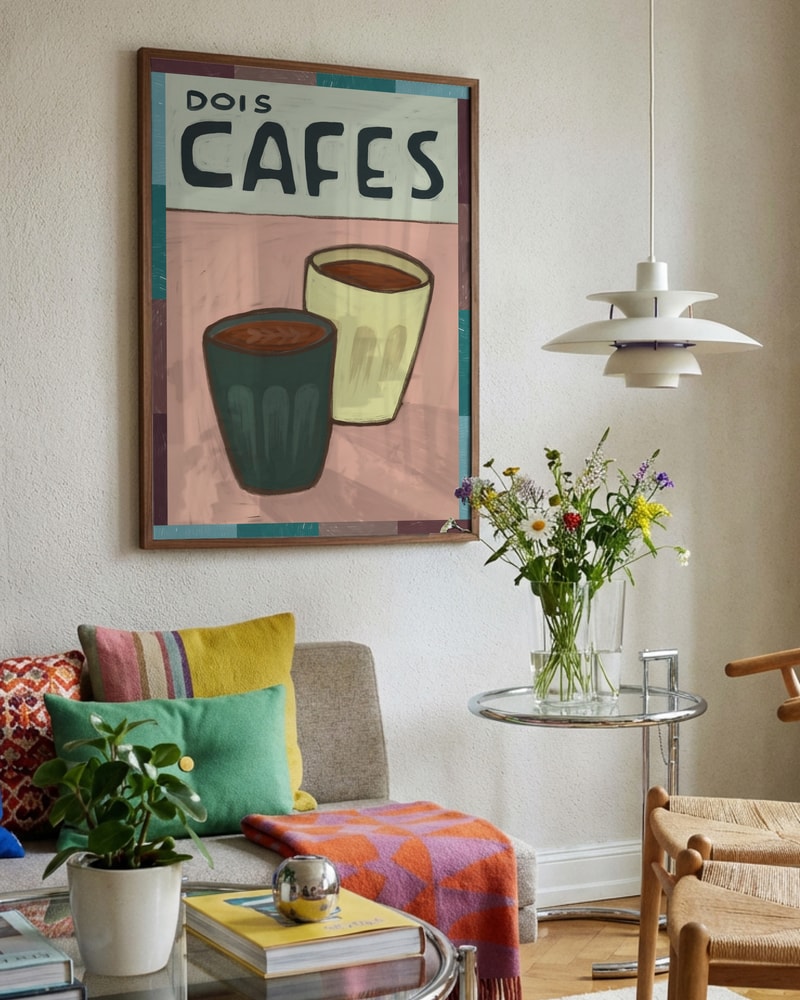 Dois Cafes Poster