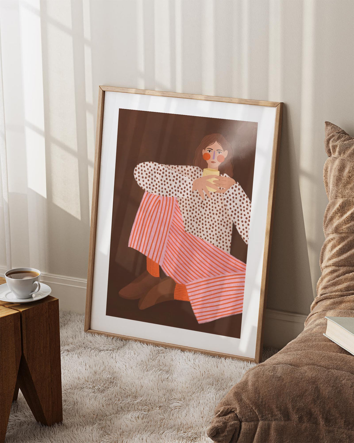 Cozy Coffee Moment Poster