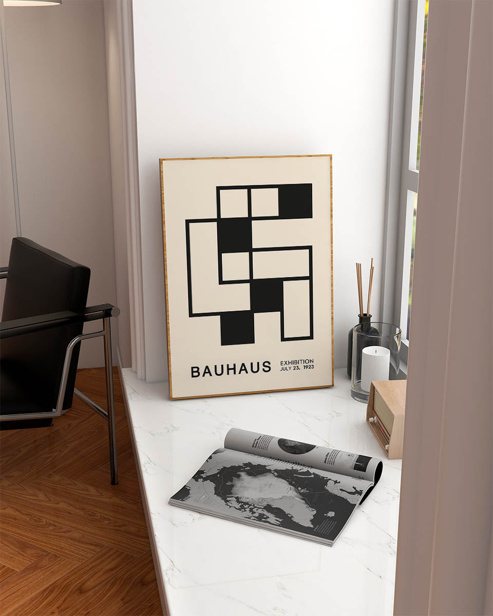 Bauhaus Collection wall art - 'Bauhaus Exhibition Poster 1923