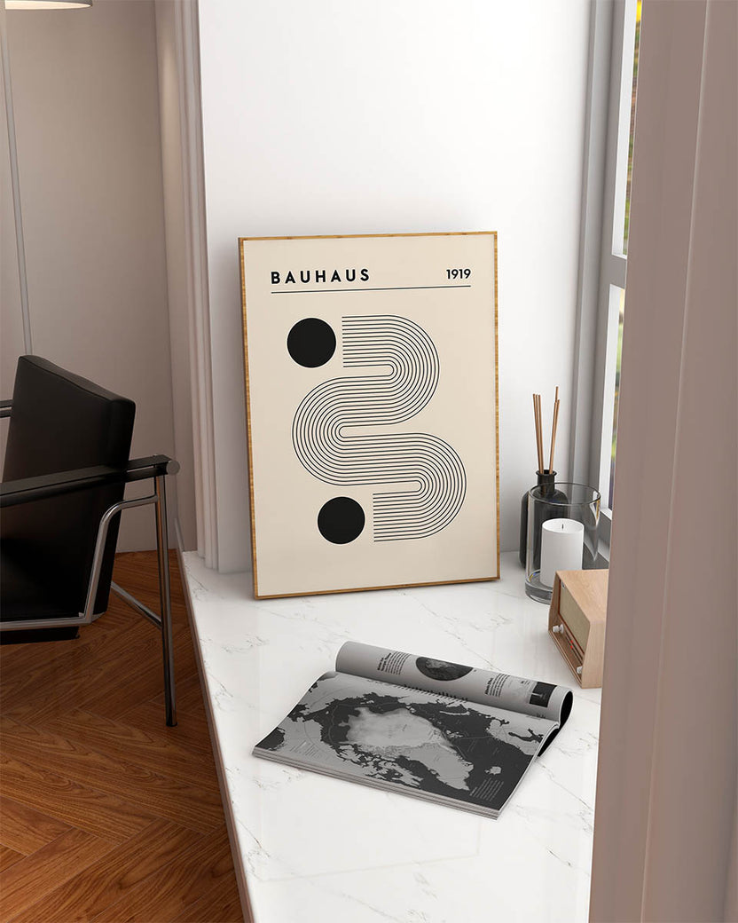 1919 Bauhaus Art Poster: Classic Geometric Design | Vintage Bauhaus ...