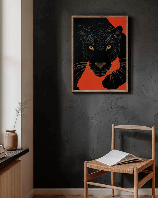 jaguar vintage poster