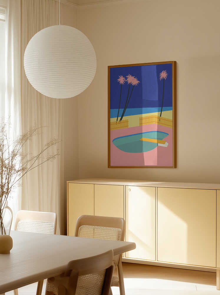 Malibu Beach Poster