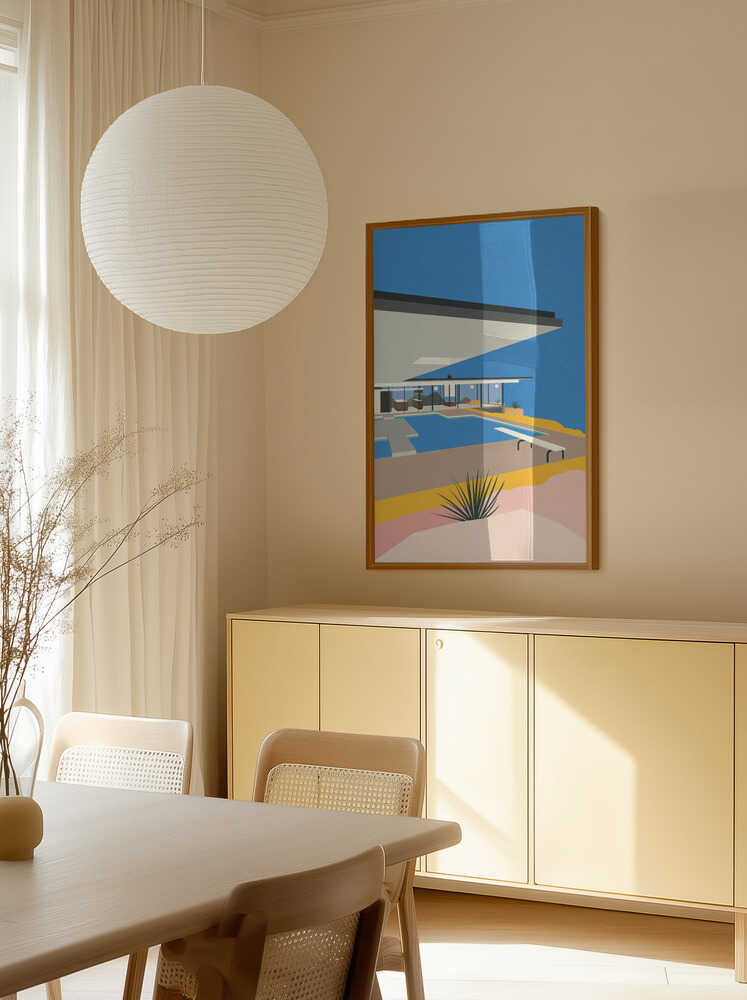 La Stahl House Poster