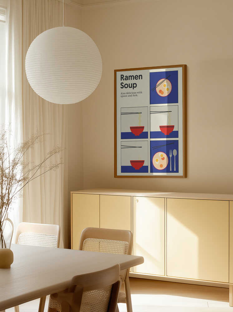 Poster Ramen Soup
