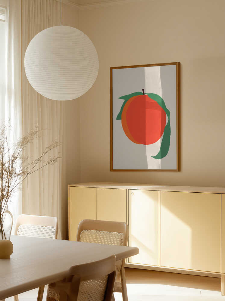 Peach Poster