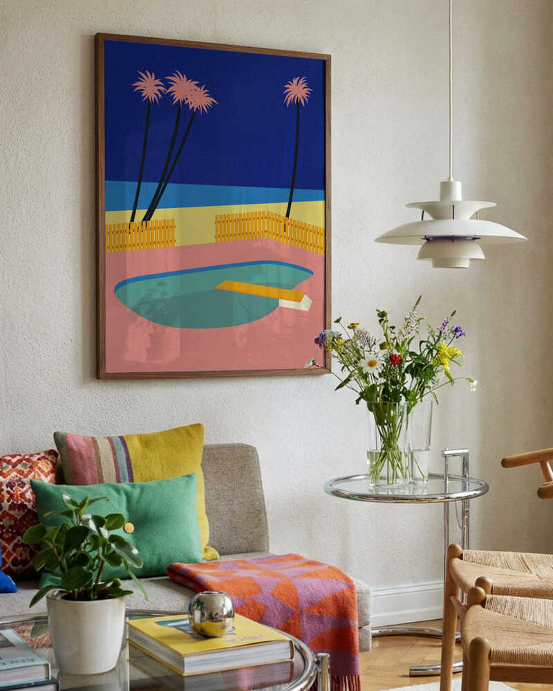 Malibu Beach Poster