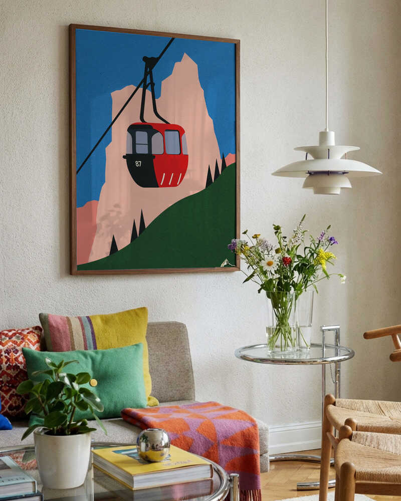 Allgäu Alps Poster