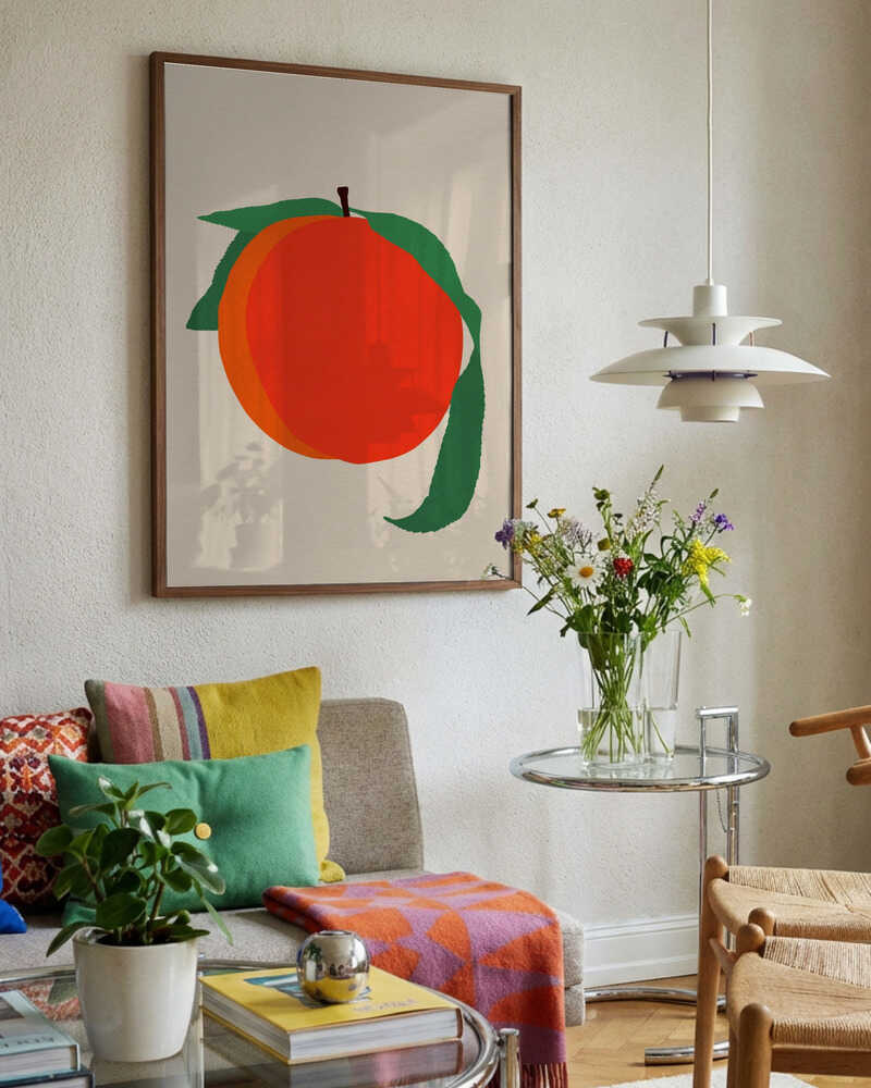 Peach Poster