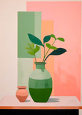 Contemporary still life poster