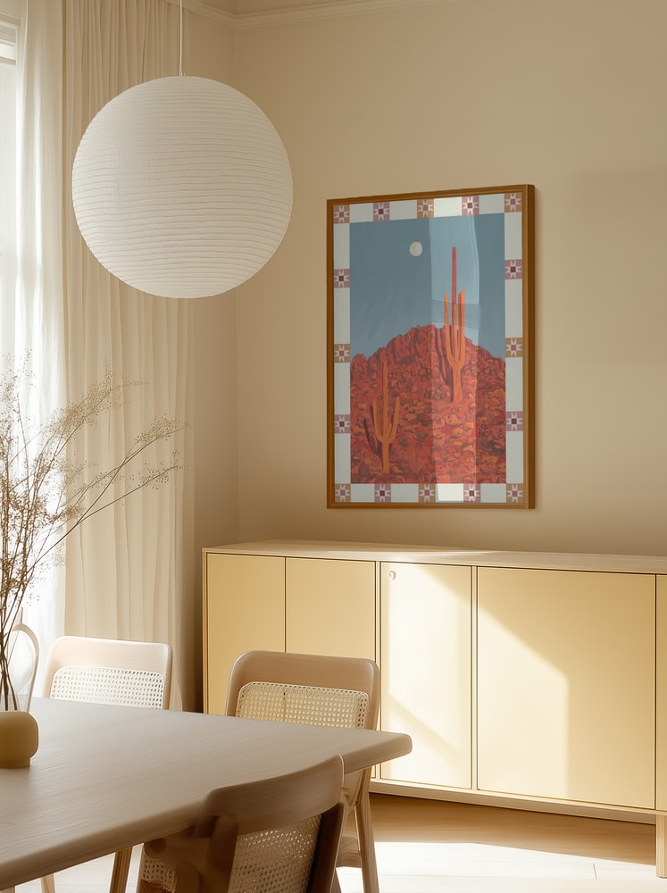 Desert Moon Saguaro