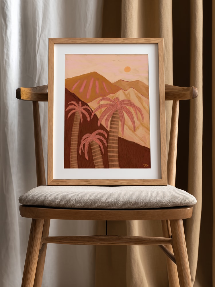 Desert Palms Sunset