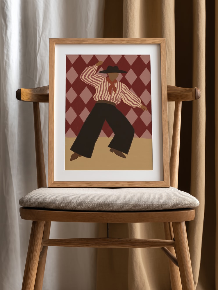 Retro Dance Character