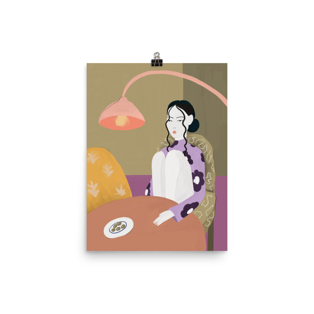 Girl in the kitchen
