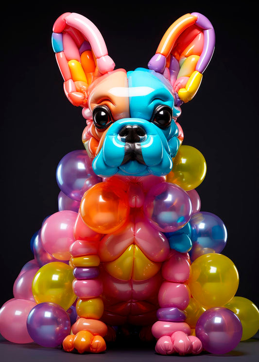 French bulldog poster