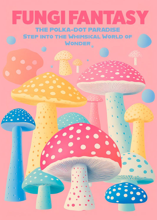 菌類ファンタジーポスター