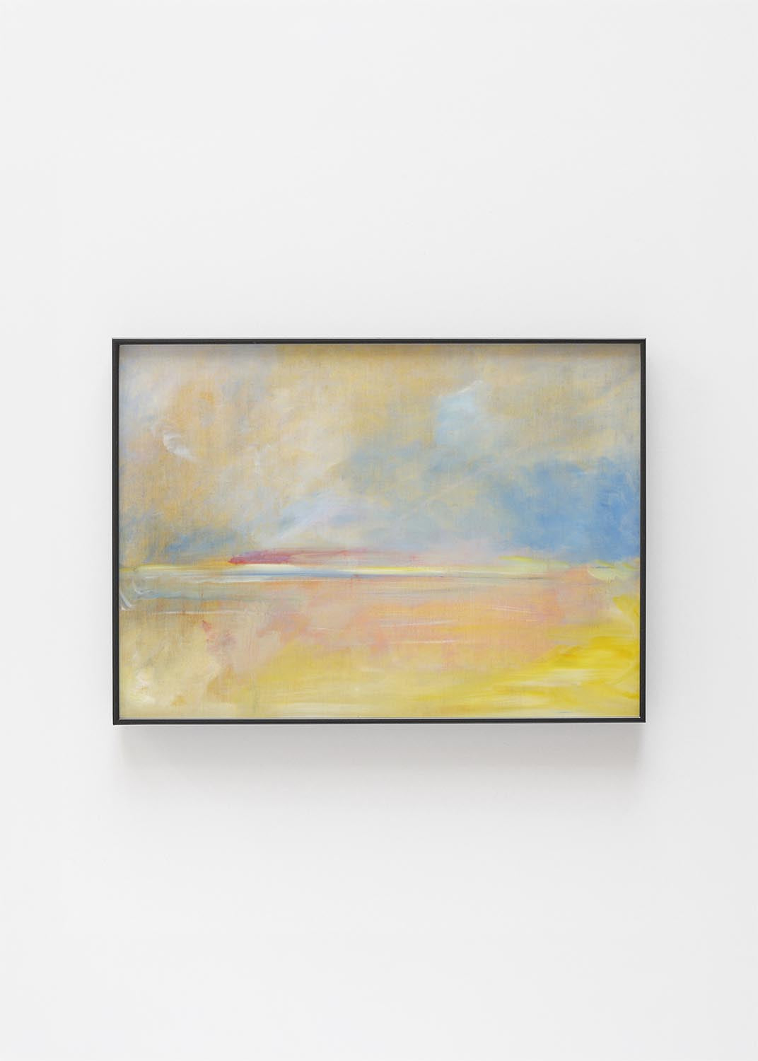 Aesthethic landscape background poster