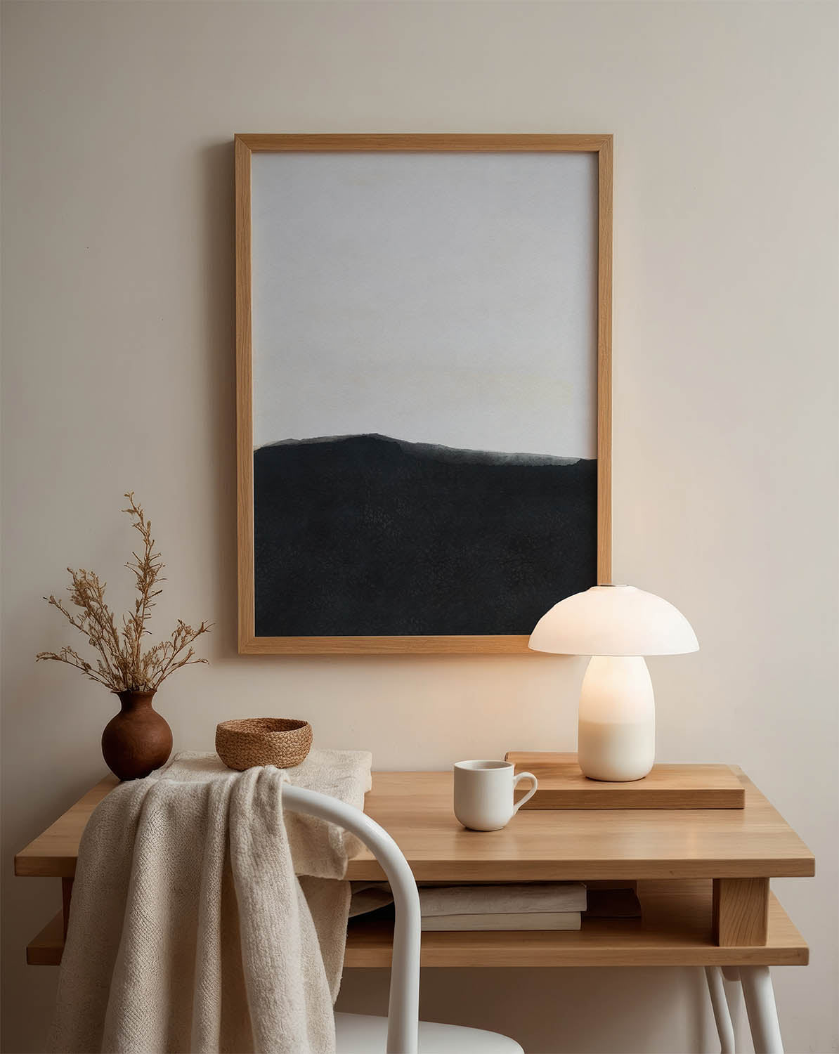 Calm horizon poster