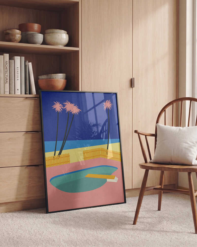 Malibu Beach Poster