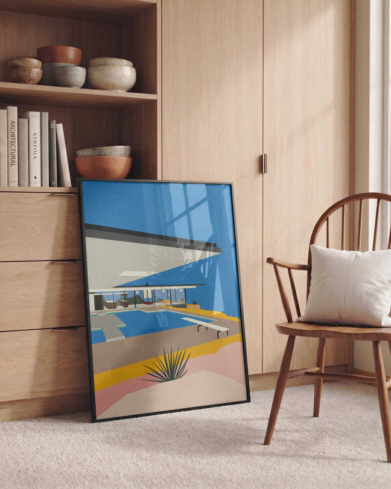 La Stahl House Poster