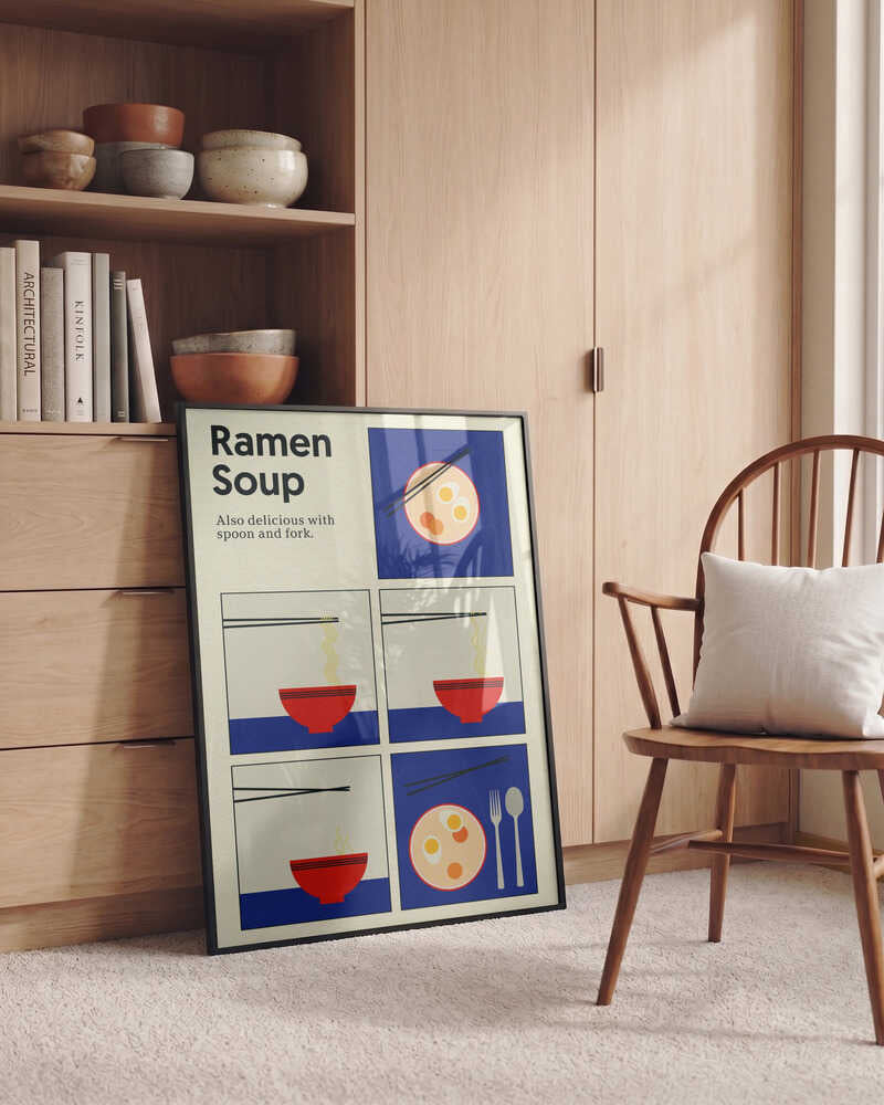 Poster Ramen Soup