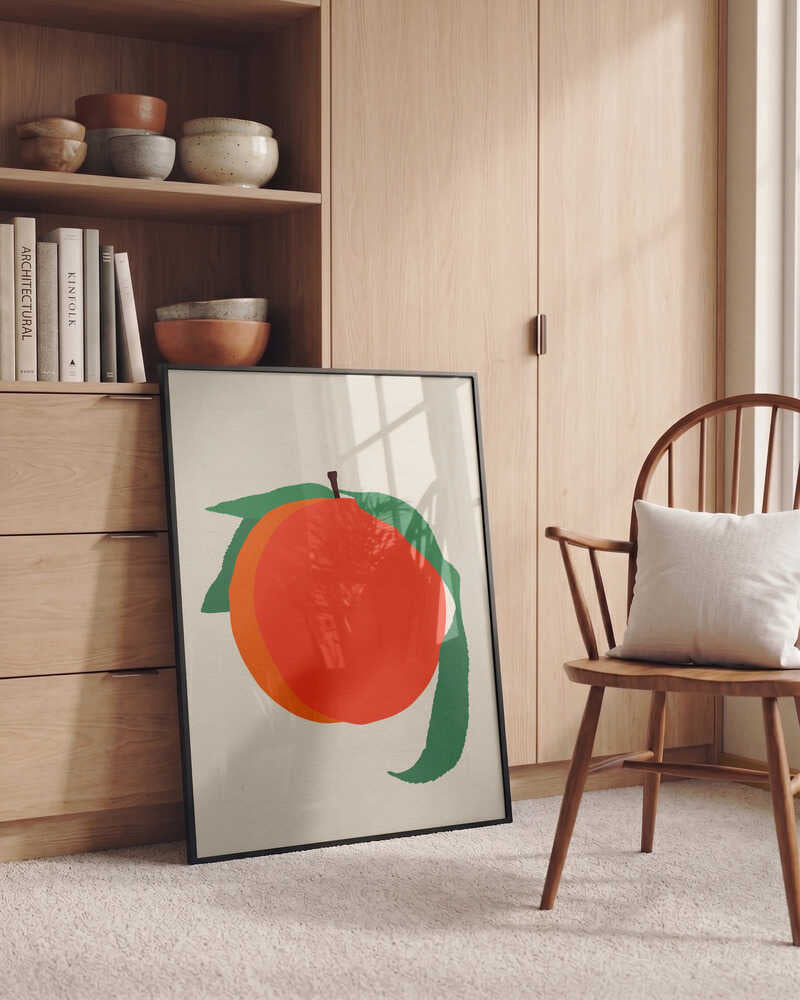 Peach Poster