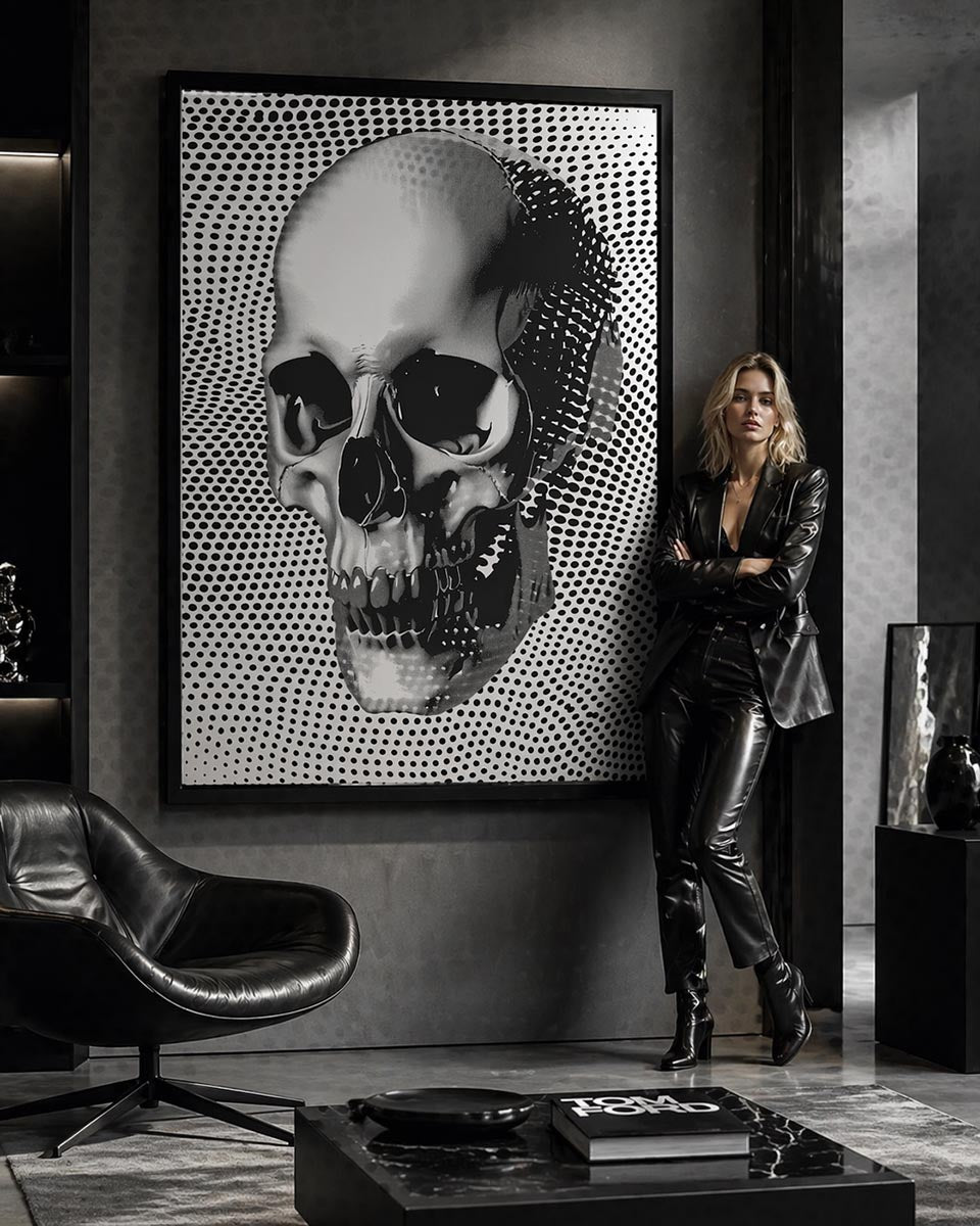 Memento Mori Skull Poster