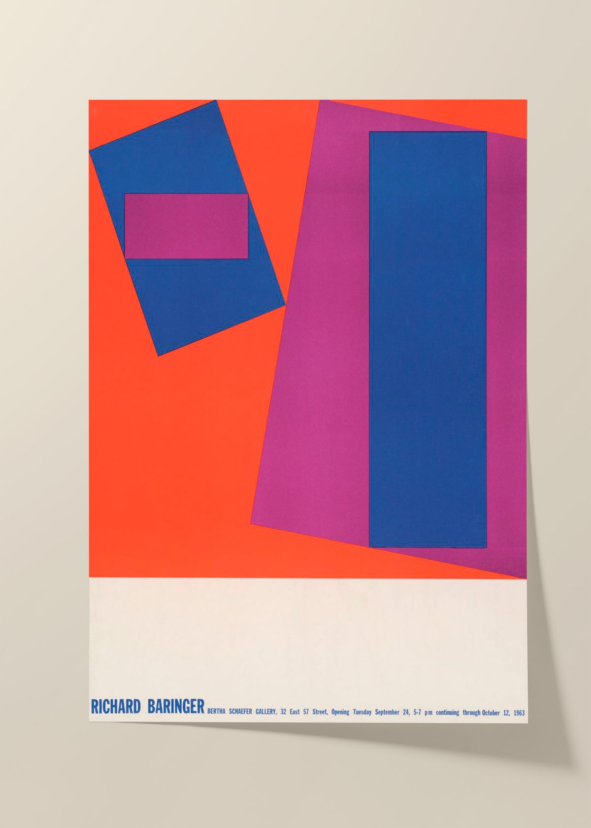 Richard Baringer poster