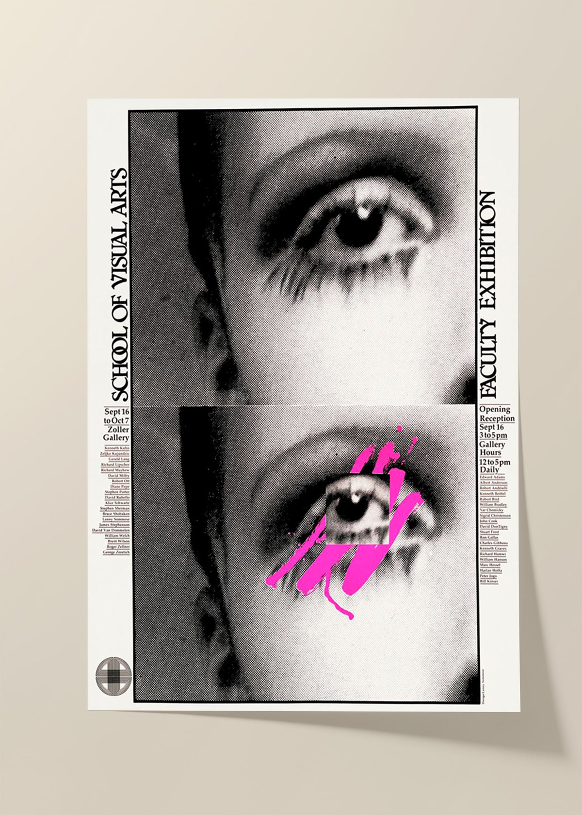 School of visual arts poster