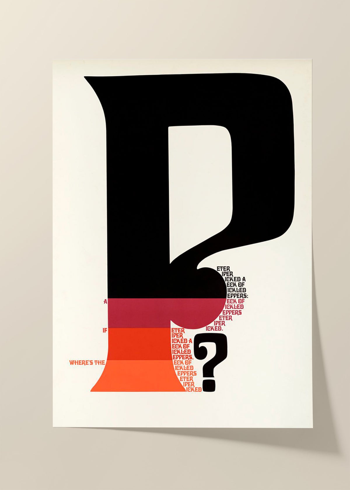 Peter Piper poster