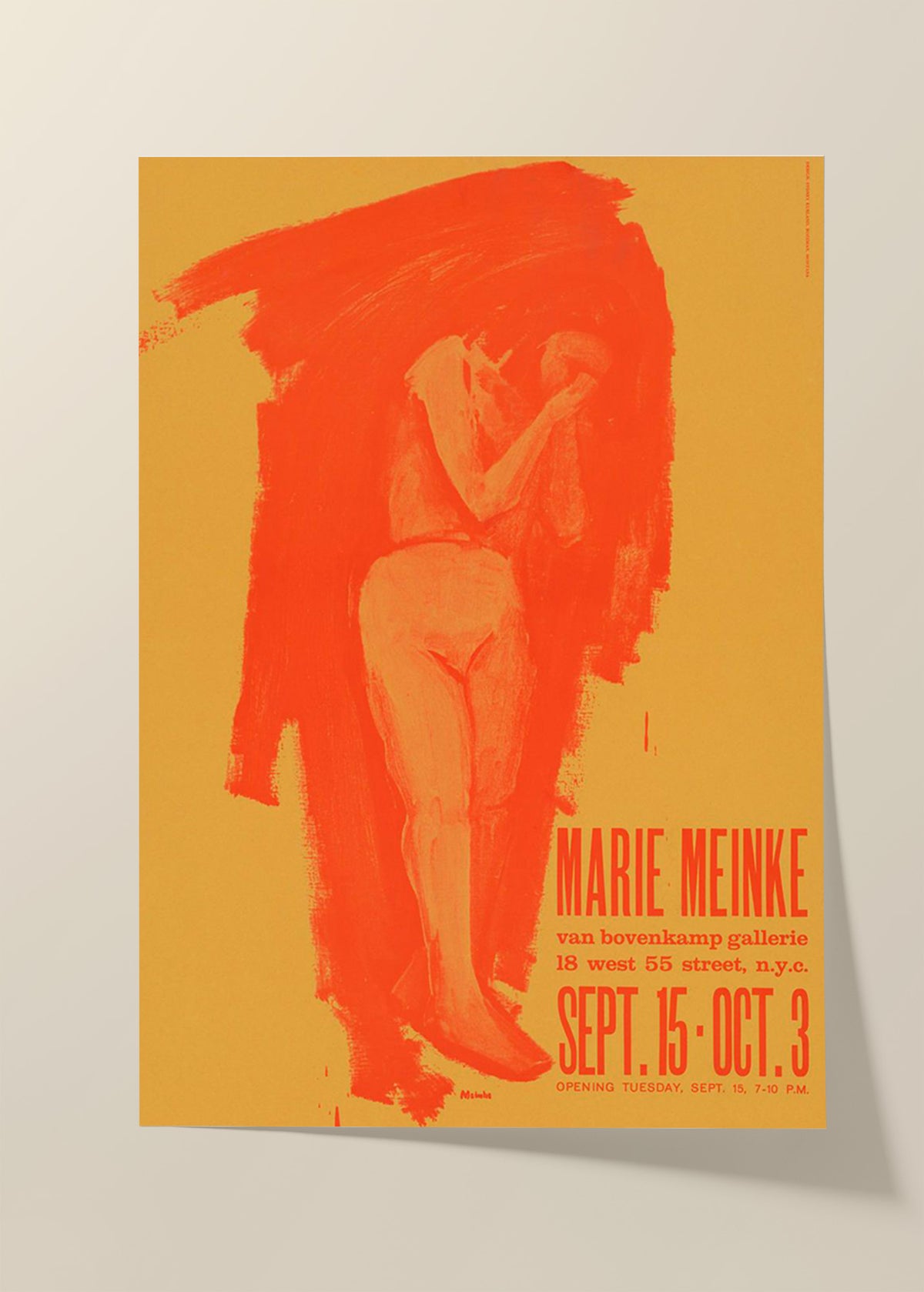 Marie Meinke poster