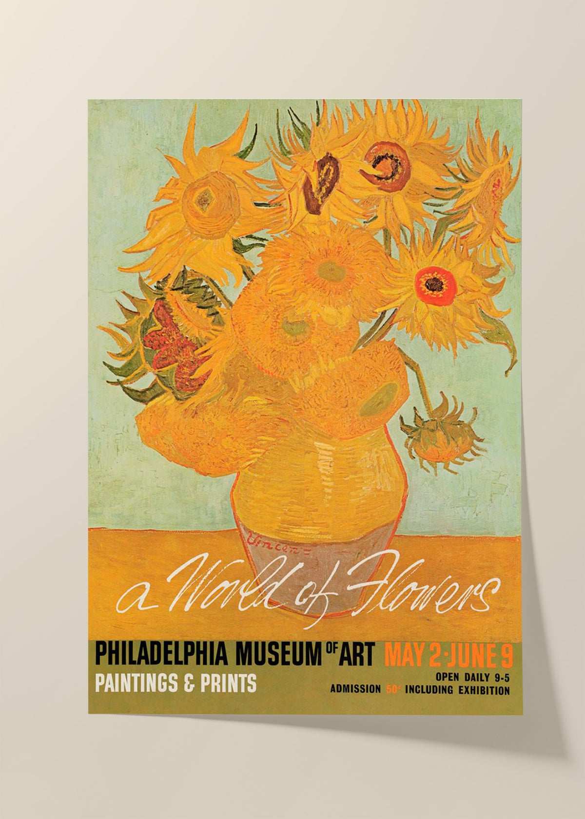 Van Gogh poster
