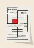 Bauhaus harvard poster