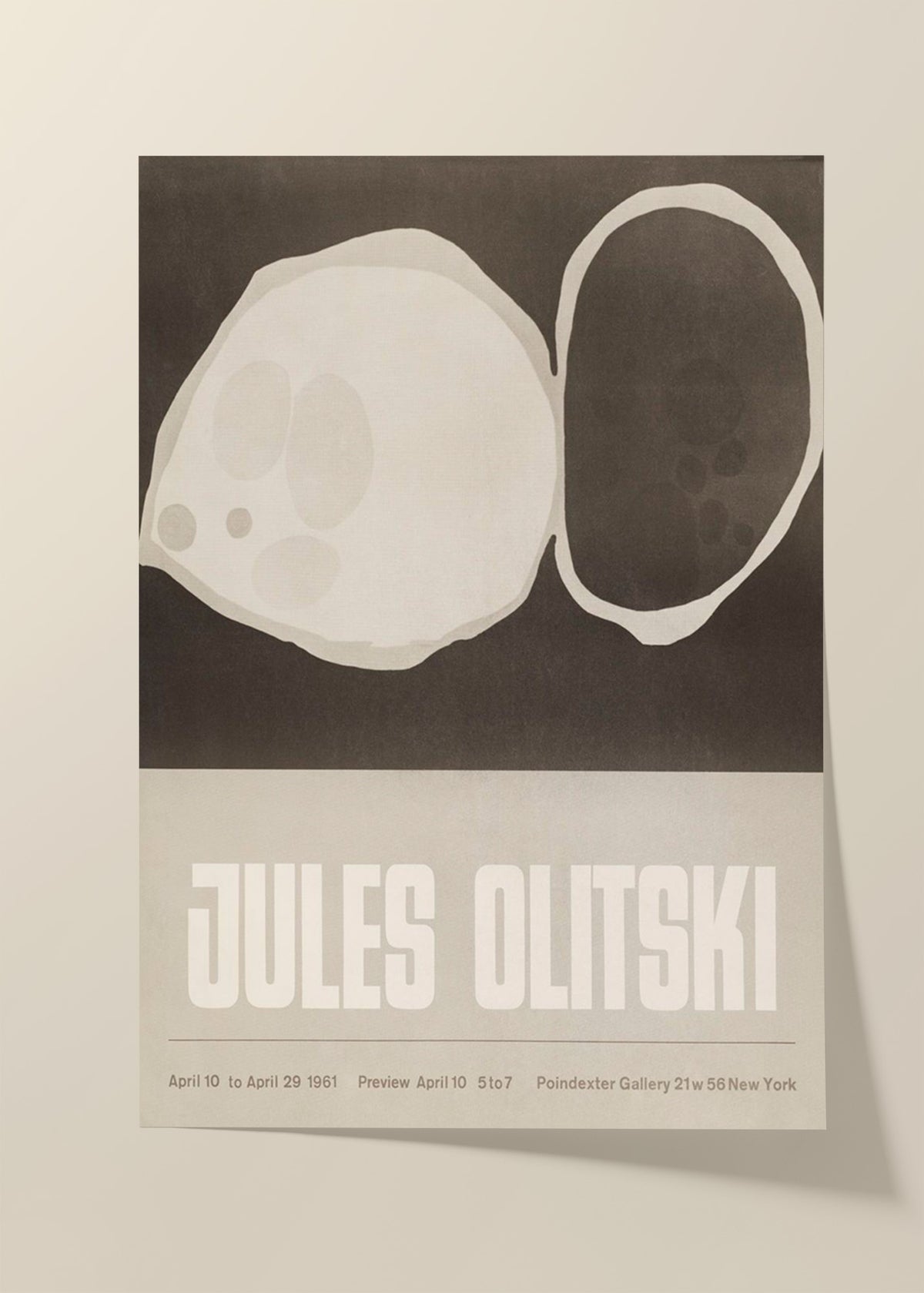 Jules Olitski poster