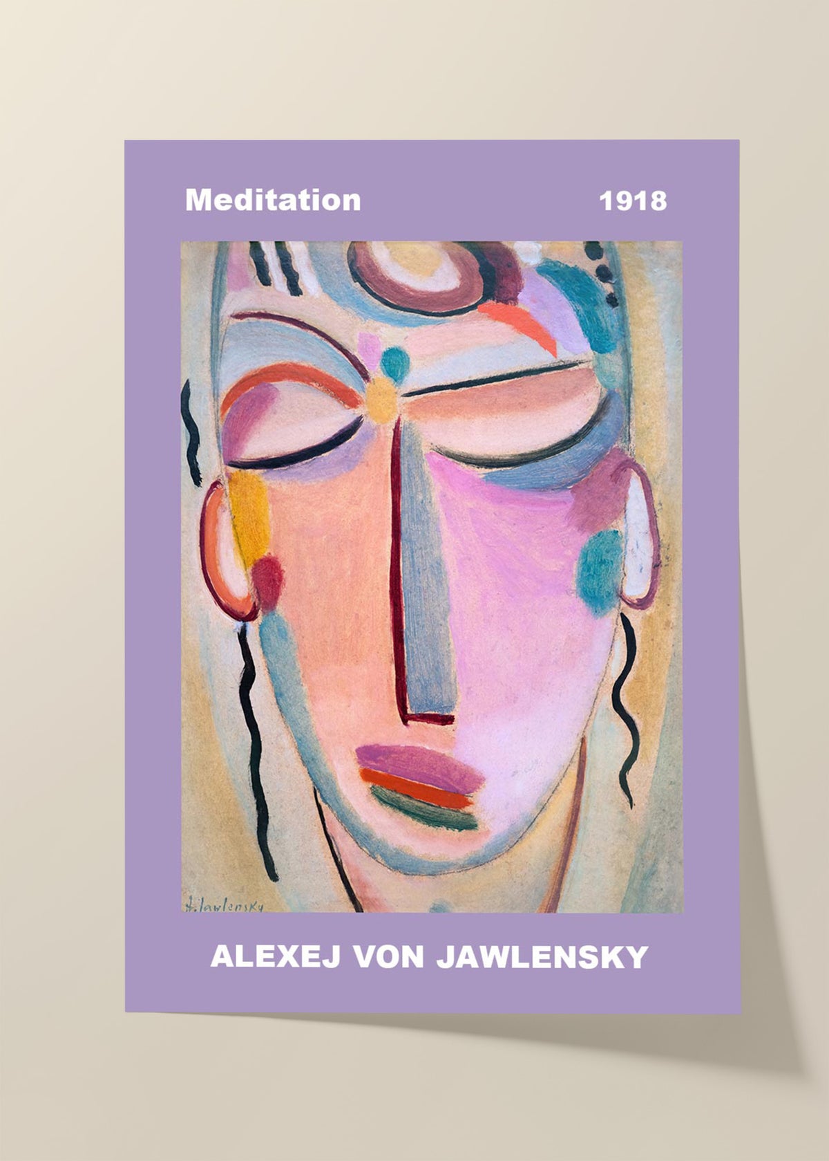 ALEXEJ VON JAWLENSKY poster