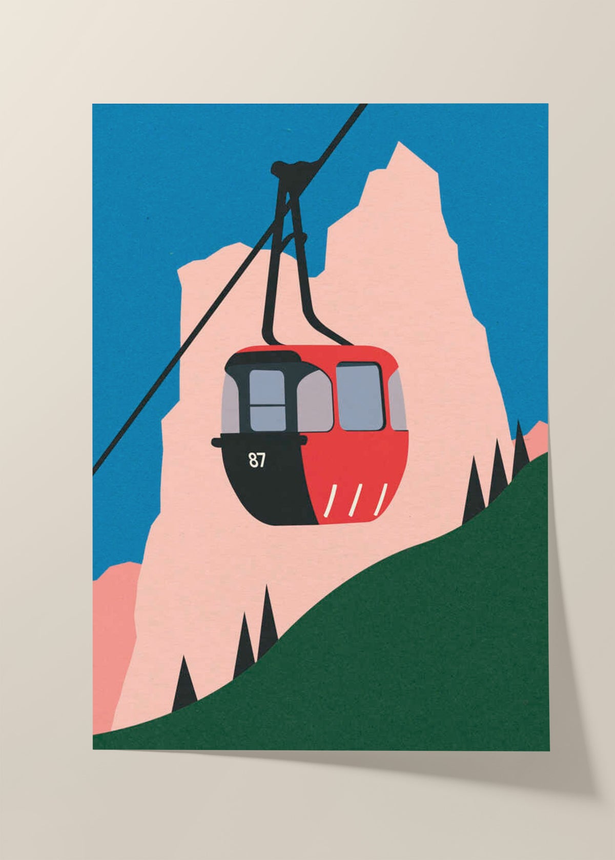 Allgäu Alps Poster