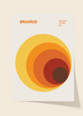 Bauhaus circles poster