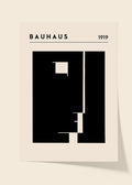 Bauhaus 1919 logo poster