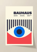 Bauhaus eye poster
