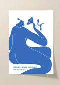 Blue I poster