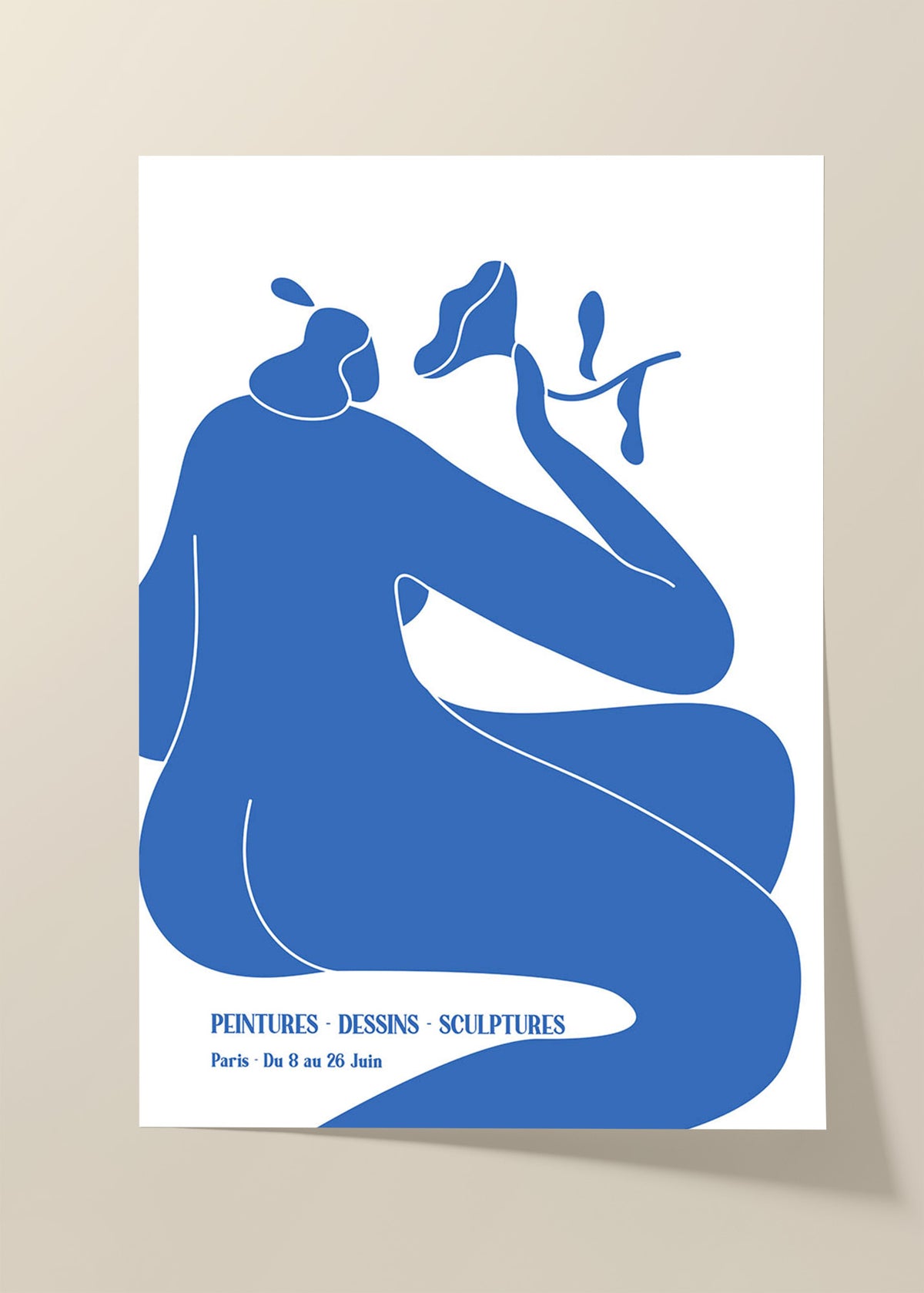 Blue I poster