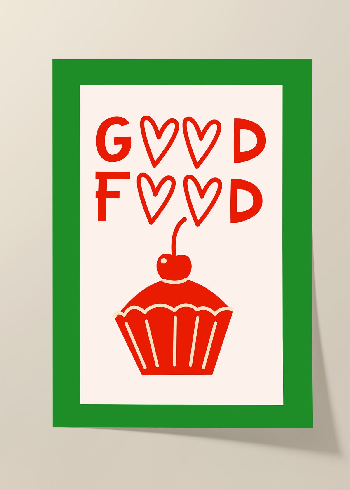 Good food poster