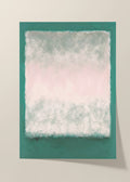 Green abstract poster