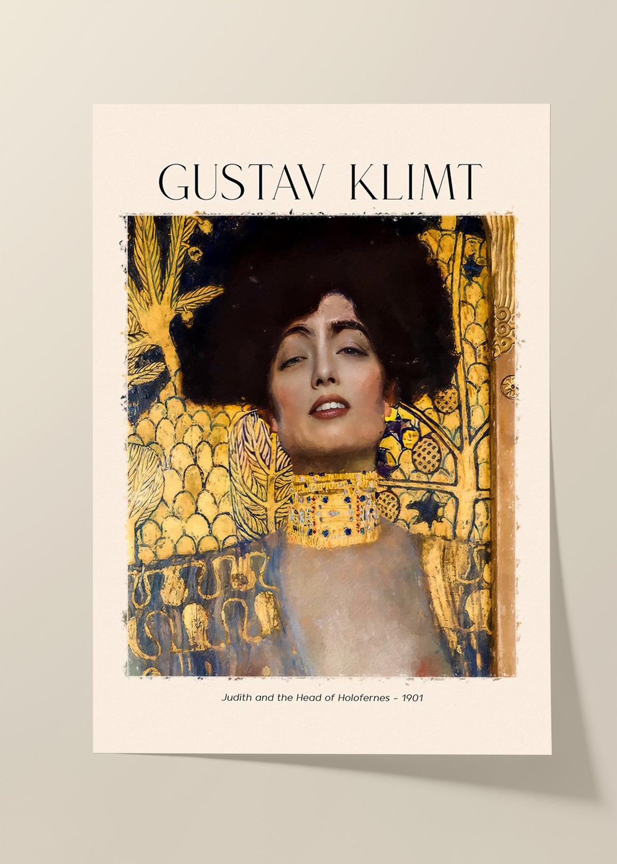 Gustav Klimt Judith poster