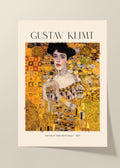 Gustav Klimt portrait of Adele poster
