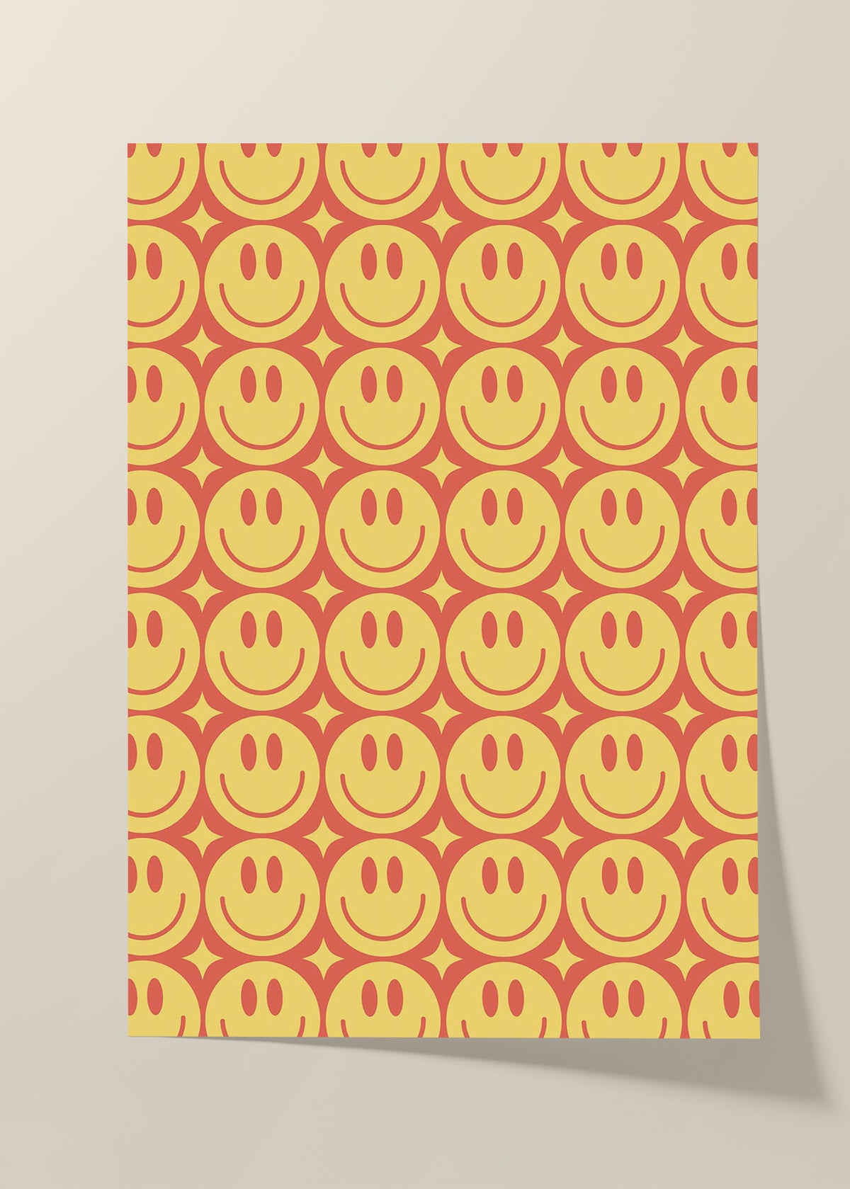 Happy faces poster