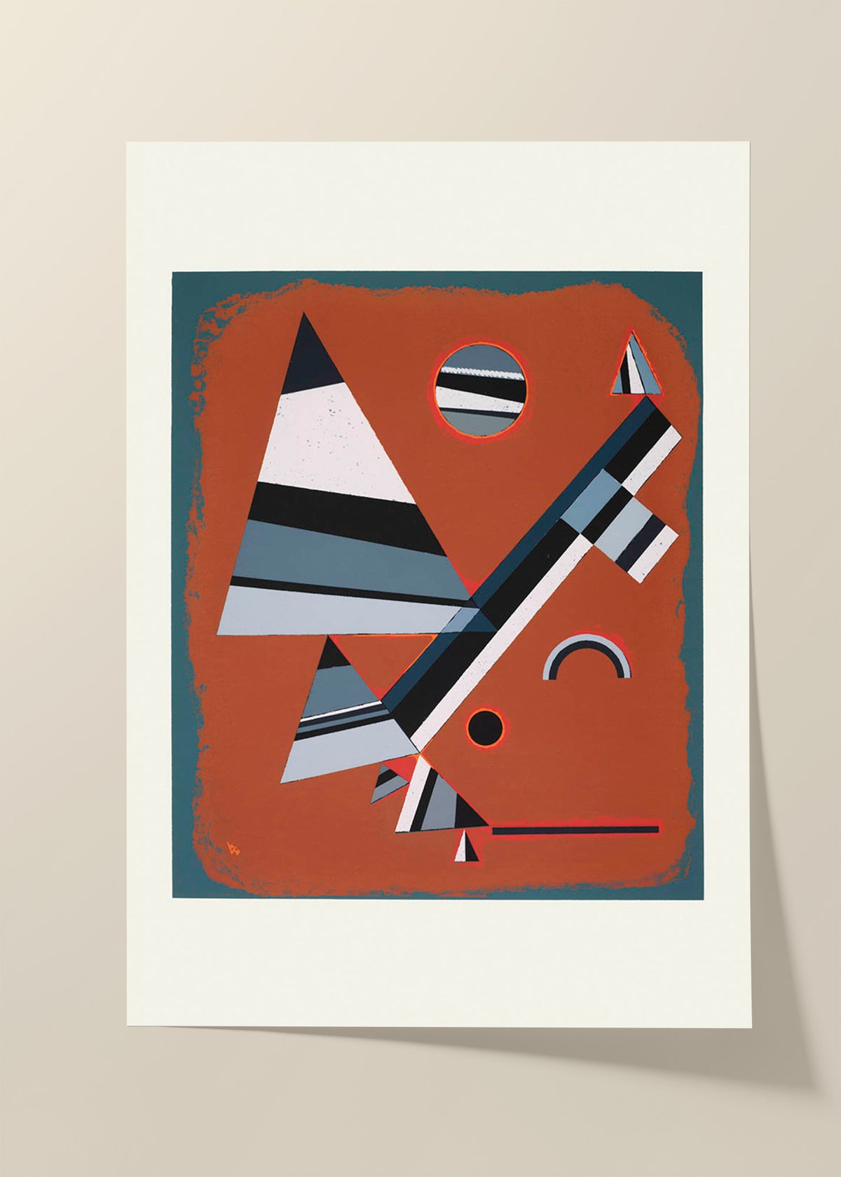 Kandinsky Gris poster