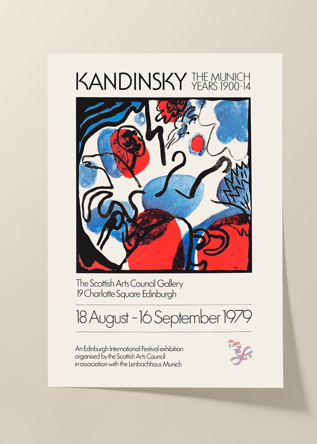 Kandinsky - the Munich years poster