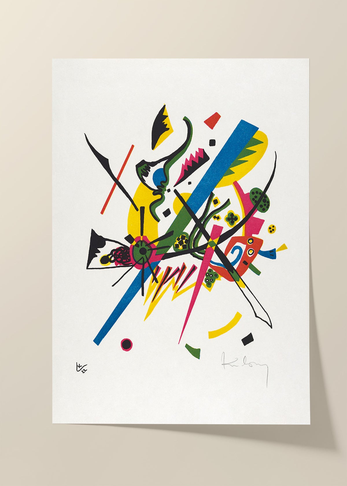 Kandinsky - small Worlds I poster