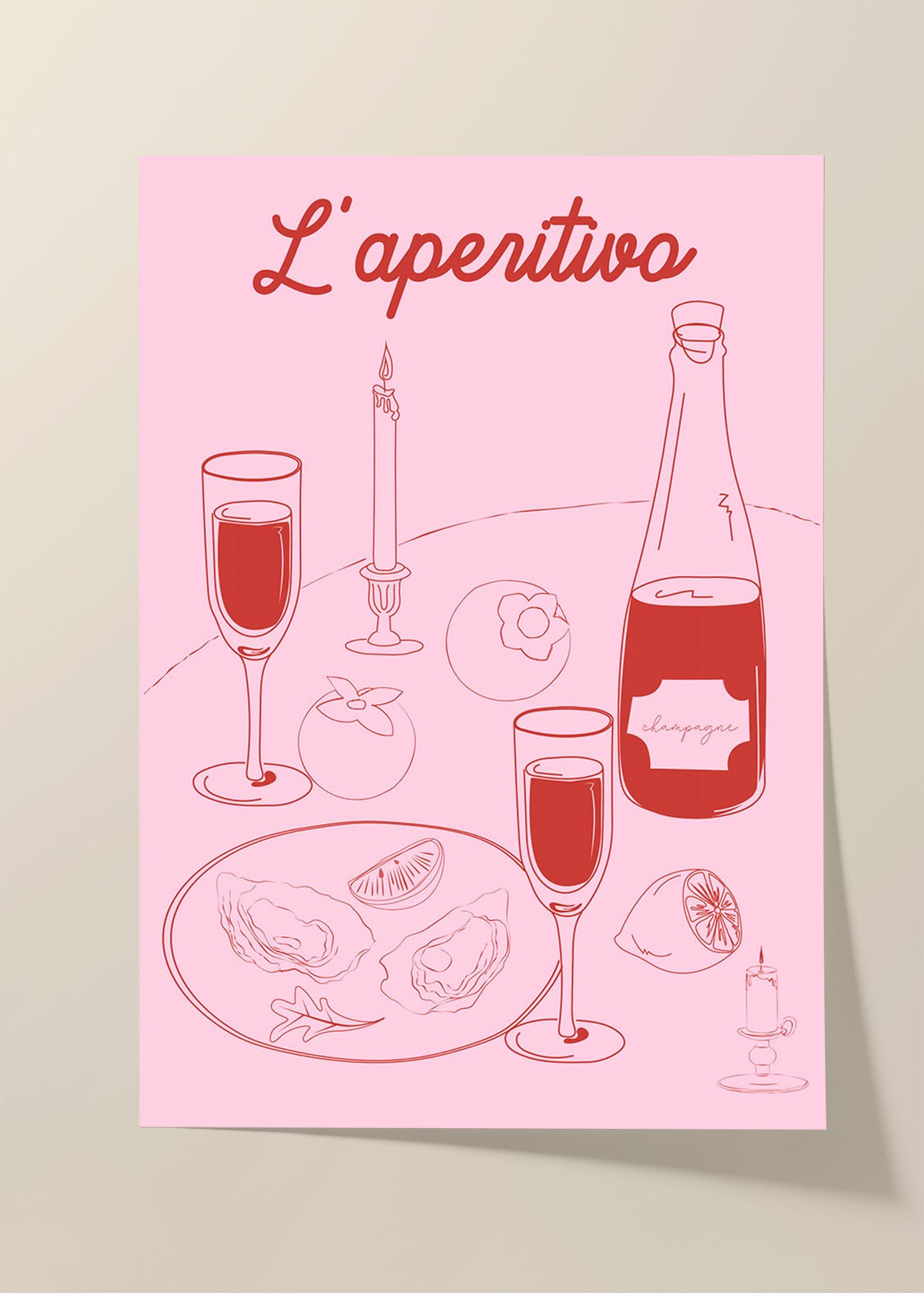 L'aperitivo poster
